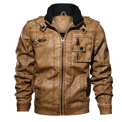 Street Biker Leather Jacket