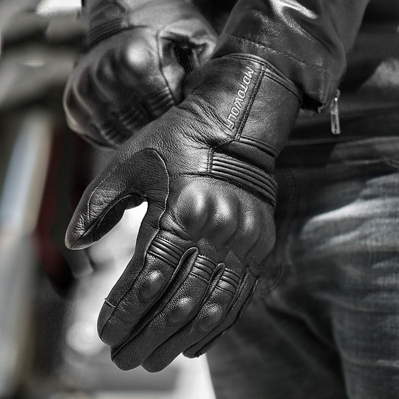MW Leather Gloves
