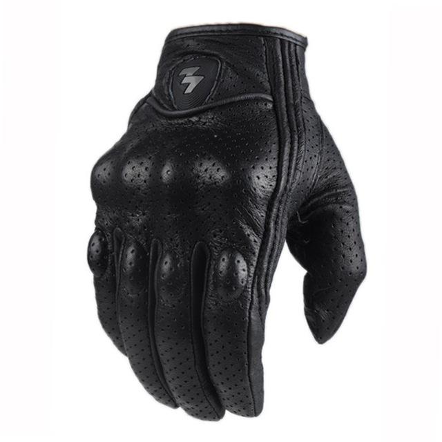 Leather Short Gloves